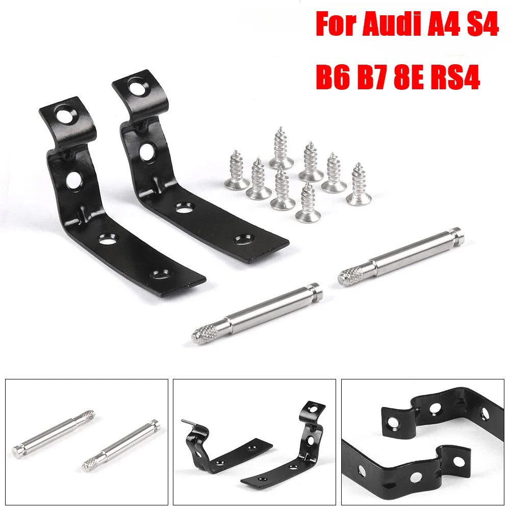 For Audi A4 S4 RS4 B6 B7 8E 1set Glove Box Lid Hinge Snapped Repair Fix Kit Brackets for Seat Exeo/ST 3R5 Auto Parts