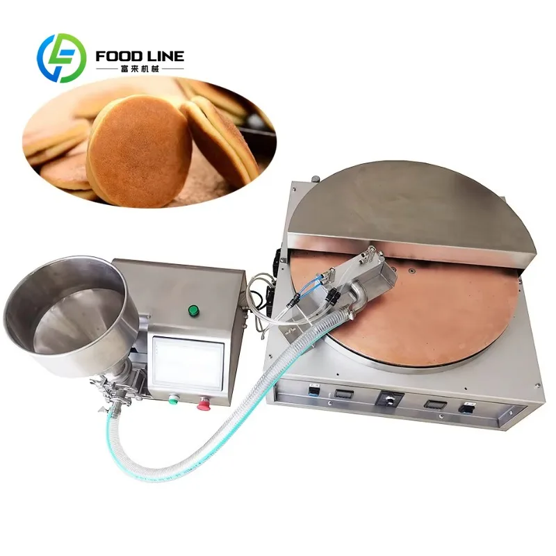 Custom Separate Type Dorayaki Processor Sandwich Hotcake Cream Injector Fine Filling Accuracy For New Food Startup Retail Outlet