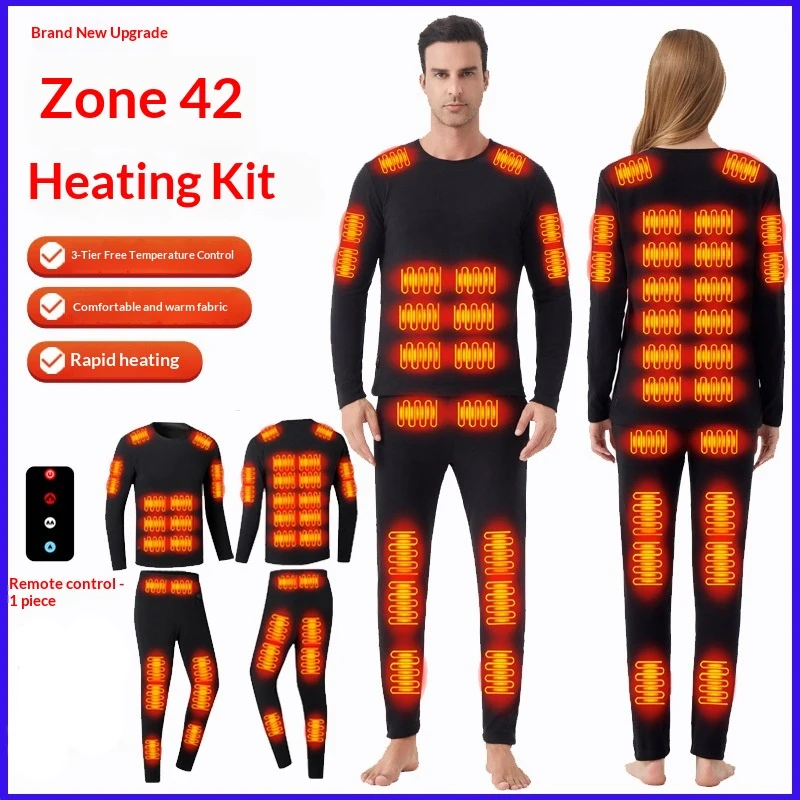 

Heating Warmth Set New Model 42 Districts Women's Men's Large Size Underwear Thermal Pants And Clothes Innerwear Ensemble
