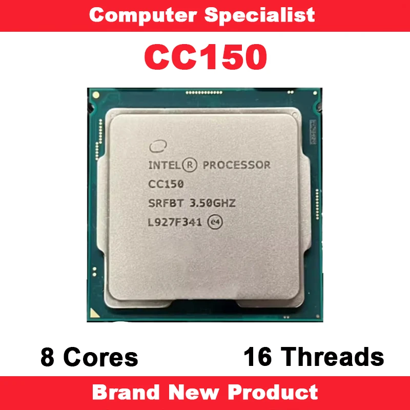 New CC150 SRFBT 3.5GHz 8C / 16T 16MB 95W LGA1151 R0 Support H310 B365 H370 Z370 Z390