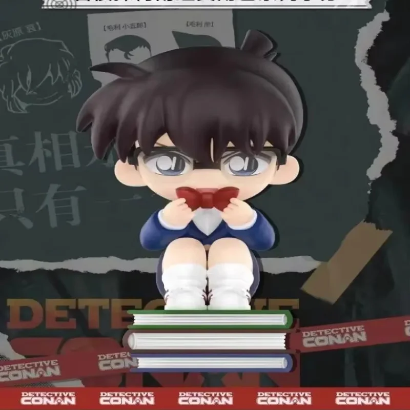 

POP MART знаменитый детектив Конан, классическая серия персонажей, слепая коробка, сумка для догадок, украшение для рабочего стола, милая модель, подарок для девочки, слепая сумка