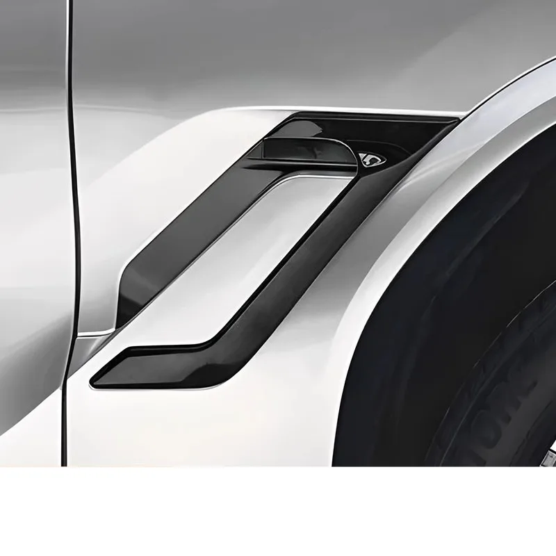 Left Right Fender Sticker Shark for BMW X6 G06 2020 2021 2022 2023 2024 Side Cheek Label Air Vent Cover External decoration kits