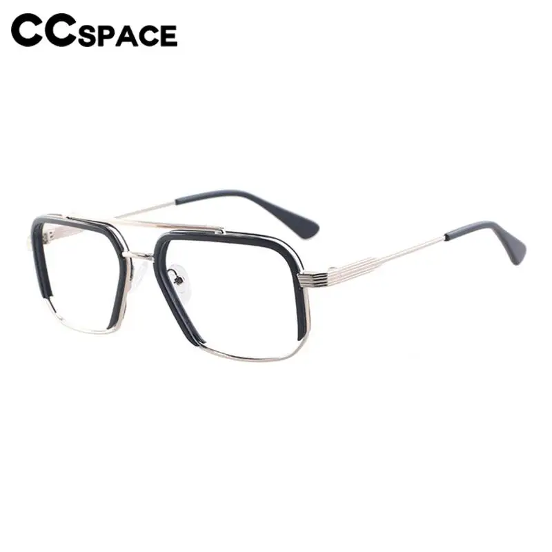 R57240 Men High Quality Acetate Optical Reading Glasses Lady Trend Pilot Metal Half-Frame Presbyopic Eyeglass Dioptric +50~+350