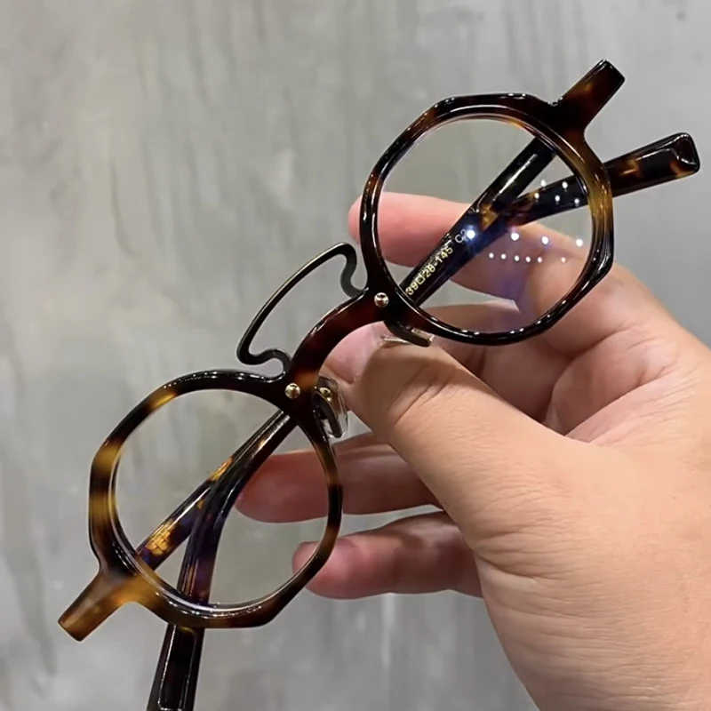 Ahora Ins Retro Reading Glasses Small Frame Round Presbyopic Eyeglasses Double Beam +1.0+1.5+2.0+2.5+3.0+3.5+4.0 Unisex