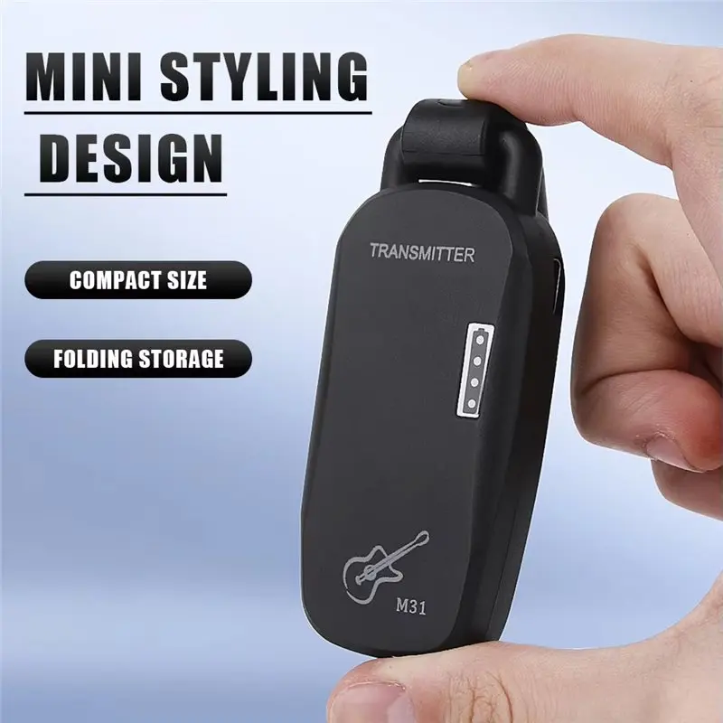 CGDS-Musical Instrument Accessories Wireless Guitar Transmitter Receiver 2.4G Rechargeable Audio Guitar System