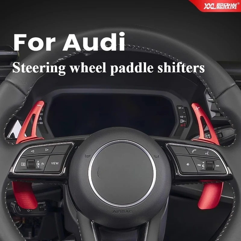 For Audi A3L A4L A5 A6L  2019-2024 Steering Wheel Paddle Shifter Interior Modification Decoration Accessories Interior Supplies