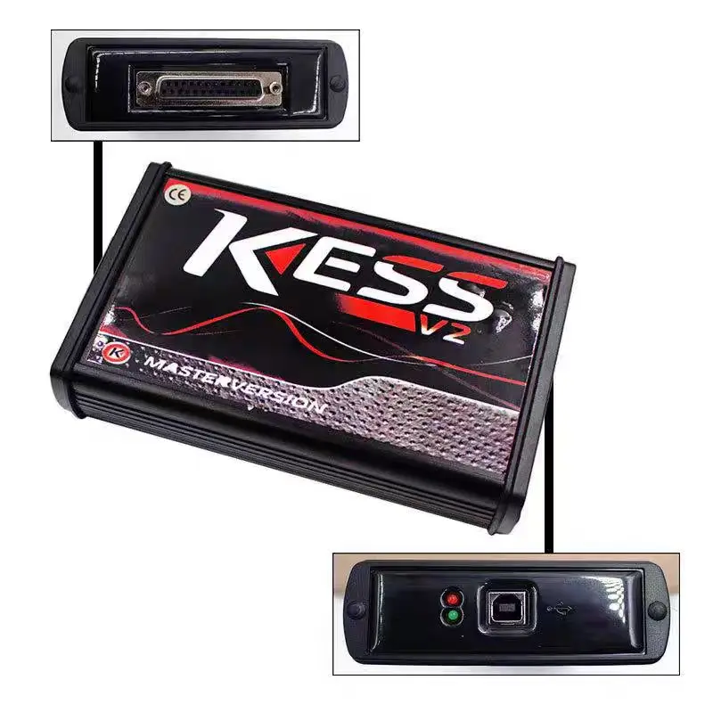 

kess 5.017 V2 OBD2 Software v2.8 2.53ECU Tokenless Programming Tool Unlimited Red Board