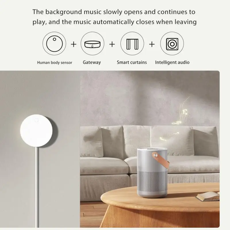 EWeLink ZigBee 5.8G ملليمتر موجة وجود الإنسان كاشف الرادار الجانب شنت مراقبة السلامة الرادار إنذار الذكية الربط الاستشعار