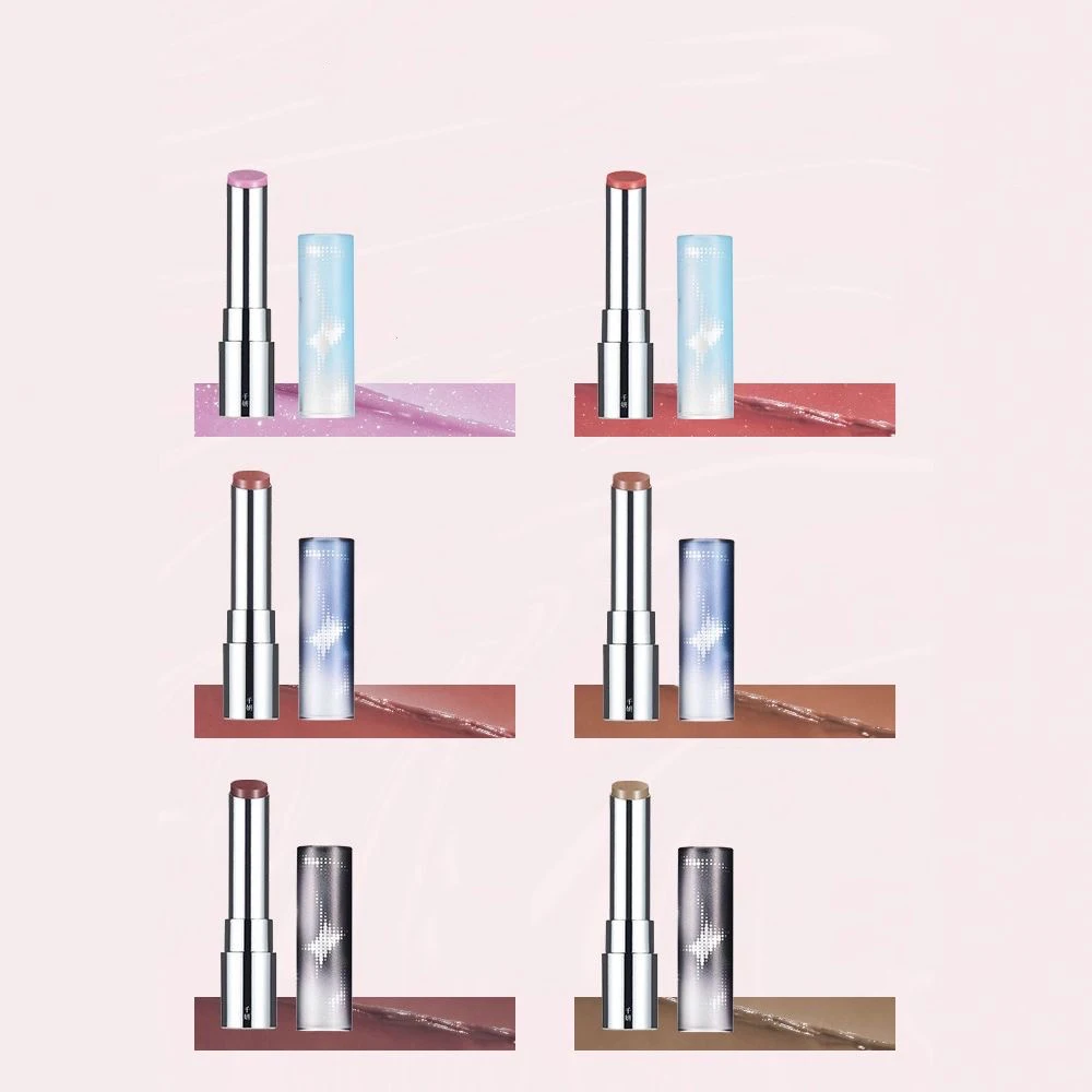 Cheeryep リップスティック クリスタルフィルム ソリッドリップグロス 長持ちするミラー仕上げ、ふっくらとした唇のリップバーム、女性のための保湿メイクアップ