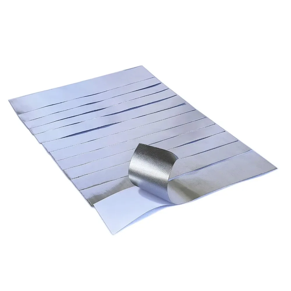 شريط إصلاح ألومنيوم قوي للغاية للسيارات |   6.3 مل سميكة 2 بوصة × 10 أقدام |   12 عبوة لإصلاح وختم درجة الحرارة العالية