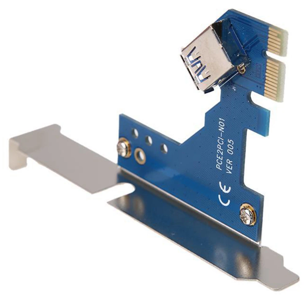 

1 Set PCI-E To PCI Expansion Adapter Card Sound Card Parallel Card Golden Tax Card-AEF7