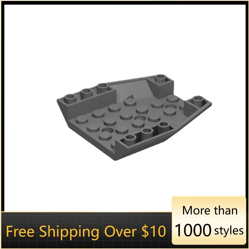 

10 шт., высокотехнологичные сборные частицы 29115, 6x6x1, антинаклонные кирпичные строительные блоки, комплект сменных деталей, игрушка для детей