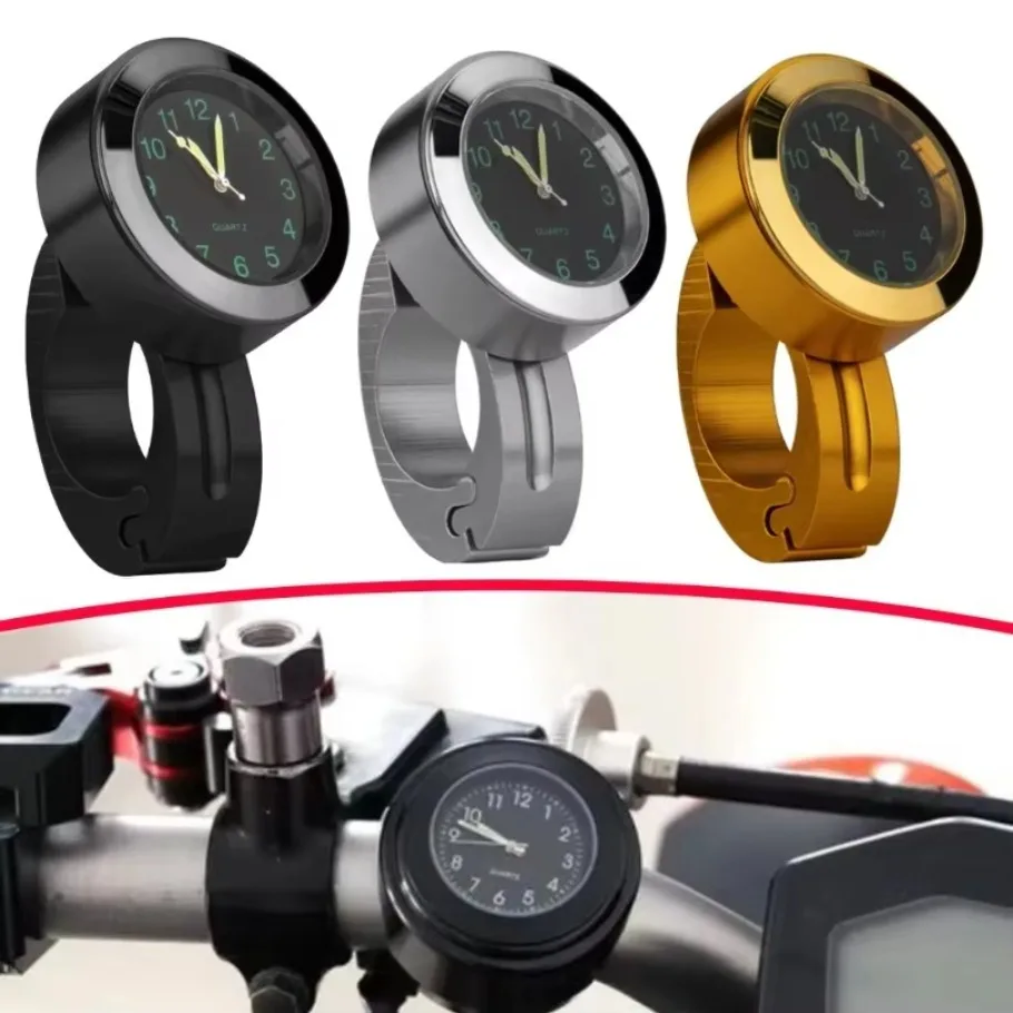 1PC Universal Motorcycle Handlebar Watch Bike 7/8