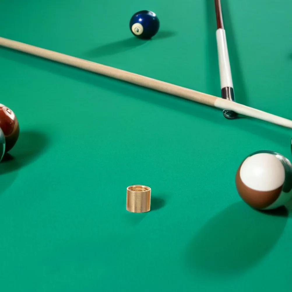 

8Pcs Billiard Cue Tip Replacement Copper Screws Pool Cue Repair Tools Large Head Design Easy Installation Pool Stick Accessories