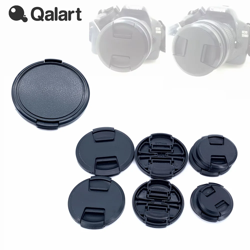 New Design Snap-on Front Lens Cap for Canon Nikon Sony Fujifilm Sigma Tamron Camera 52mm 58mm 77mm 49 52 55 58 62 67 72 77 82 mm