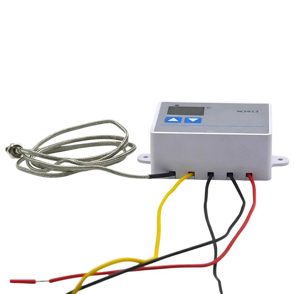 Intelligent Temp Switch Digital Thermostat Waterproof And Rainproof Power Failure Protection 3 Button Operation