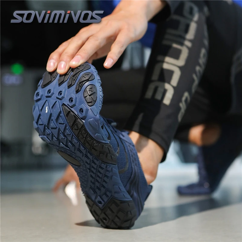 Unisex Man Woman Water Shoes Anti-Non Slip Durable Water Barefoot Soft Sole Light Breathable Sport Outdoor Walk Running Sneakers