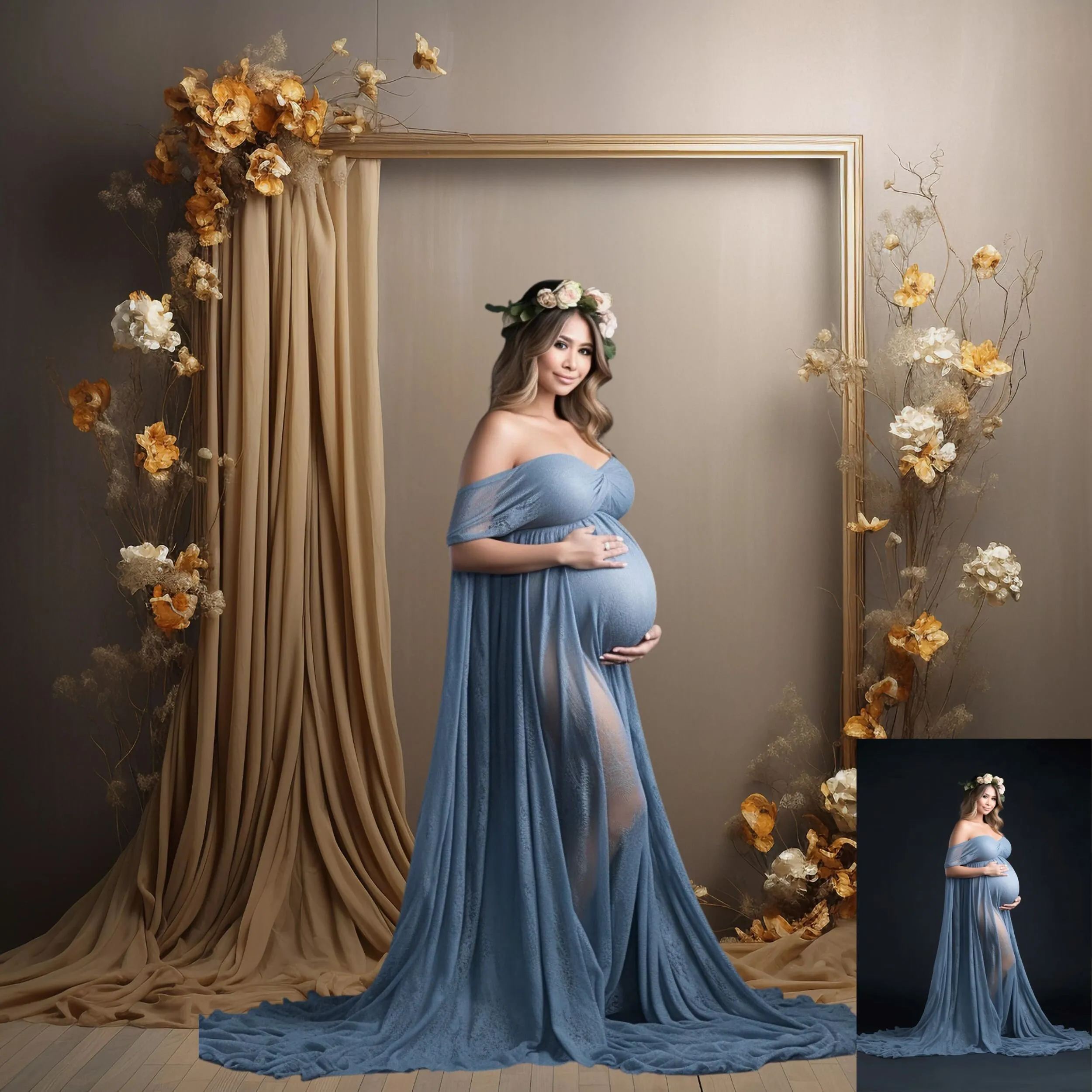 

Фон для фотосъемки Mehofond в стиле ретро с цветами для детей и взрослых, день рождения, свадьба, портретный декор для беременных, фон для фотостудии