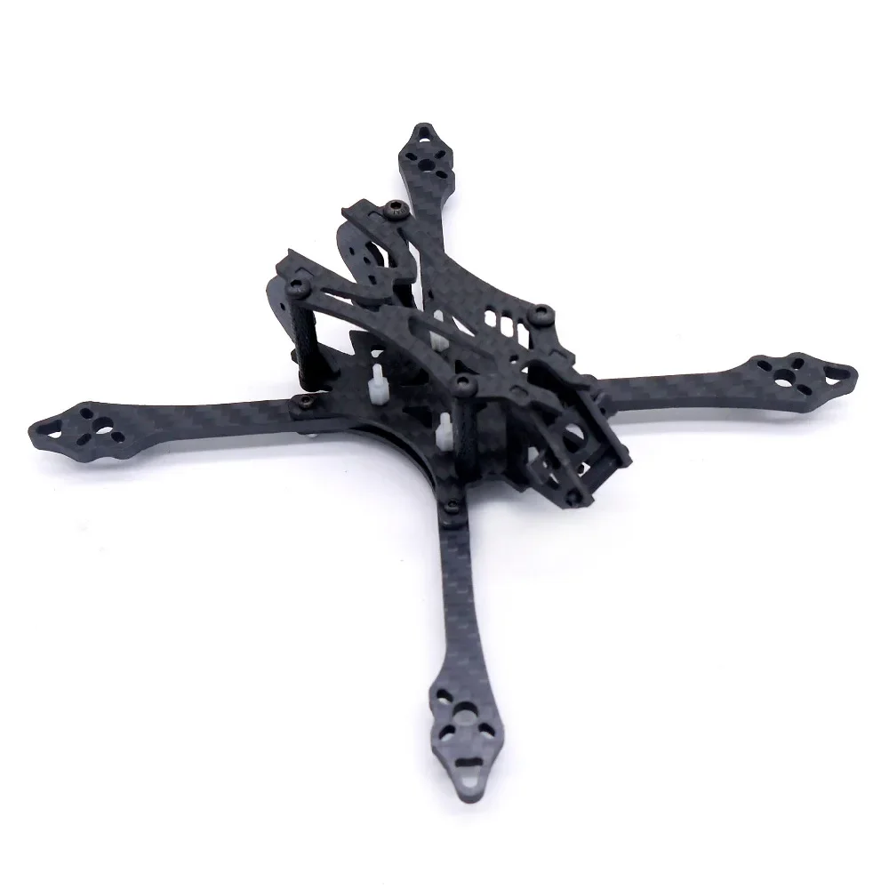 Micro Mini 3inch HF150 150mm 150 Khung Sợi Carbon 4mm tay Hỗ Trợ động cơ 1306 FPV Đua Xe quadcopter FPV