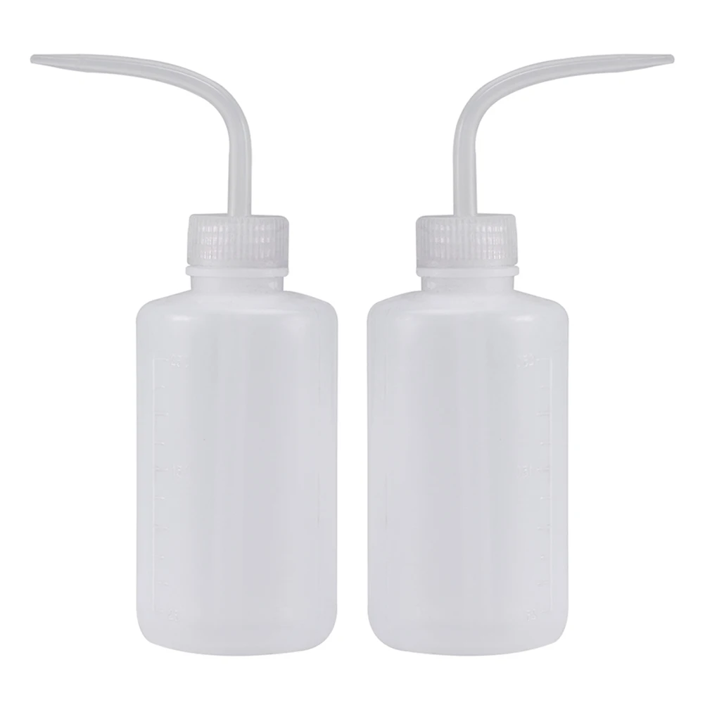 

2pcs Adjustable Nozzle Pointed Watering Leakproof Precision Squeeze Bottle Graduated Markings PP Cleaning for Plants