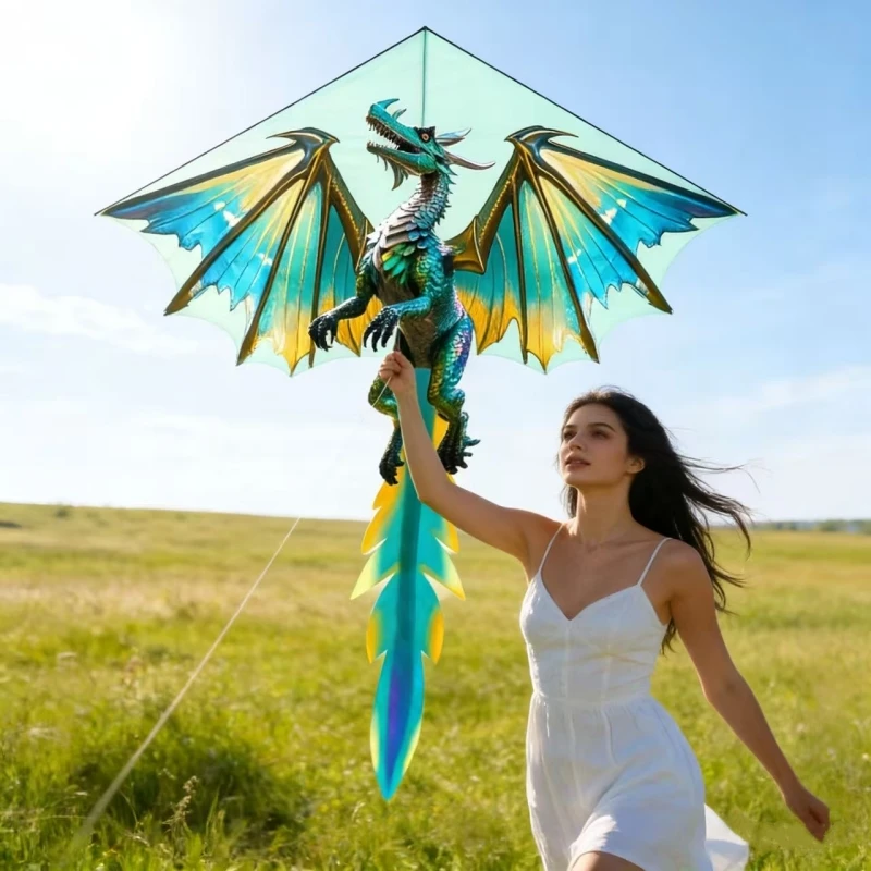 Aquiloni a forma di drago, aquiloni giocattolo per bambini, aquiloni con funzione di volo, aquiloni a forma di aquila, aquiloni a forma di polpo, aquiloni delta con paracadute, aquiloni a forma di falco, aquiloni buggy, divertimento all'aperto, ikite