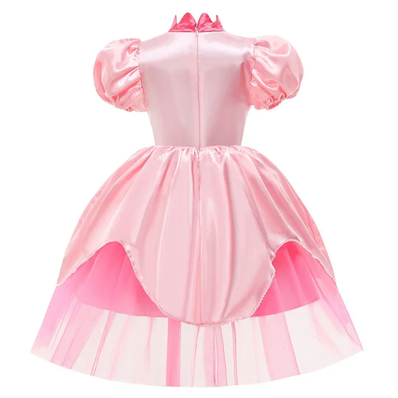 Abito da principessa pesca per ragazza Costume cosplay di Halloween Bambini Abiti per spettacoli teatrali Abiti per feste di carnevale di compleanno per bambini