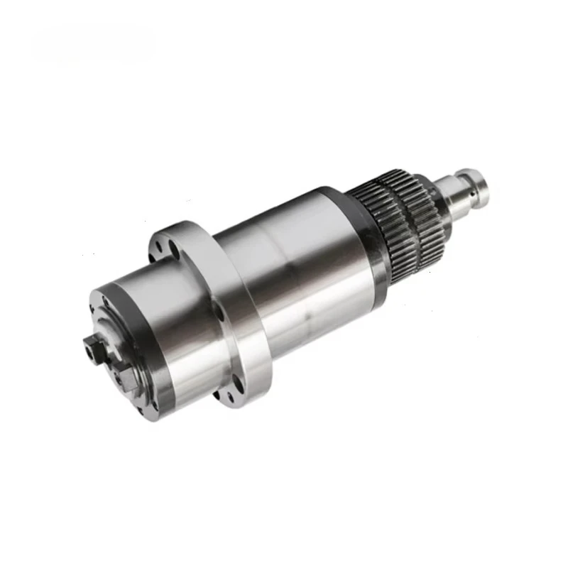 for BT30 90mm 6000rpm Self-cooling Belt and Pulley Spindle Shaft Turning Steel Drilling Belt Drive CNC BT30 Milling Spindle