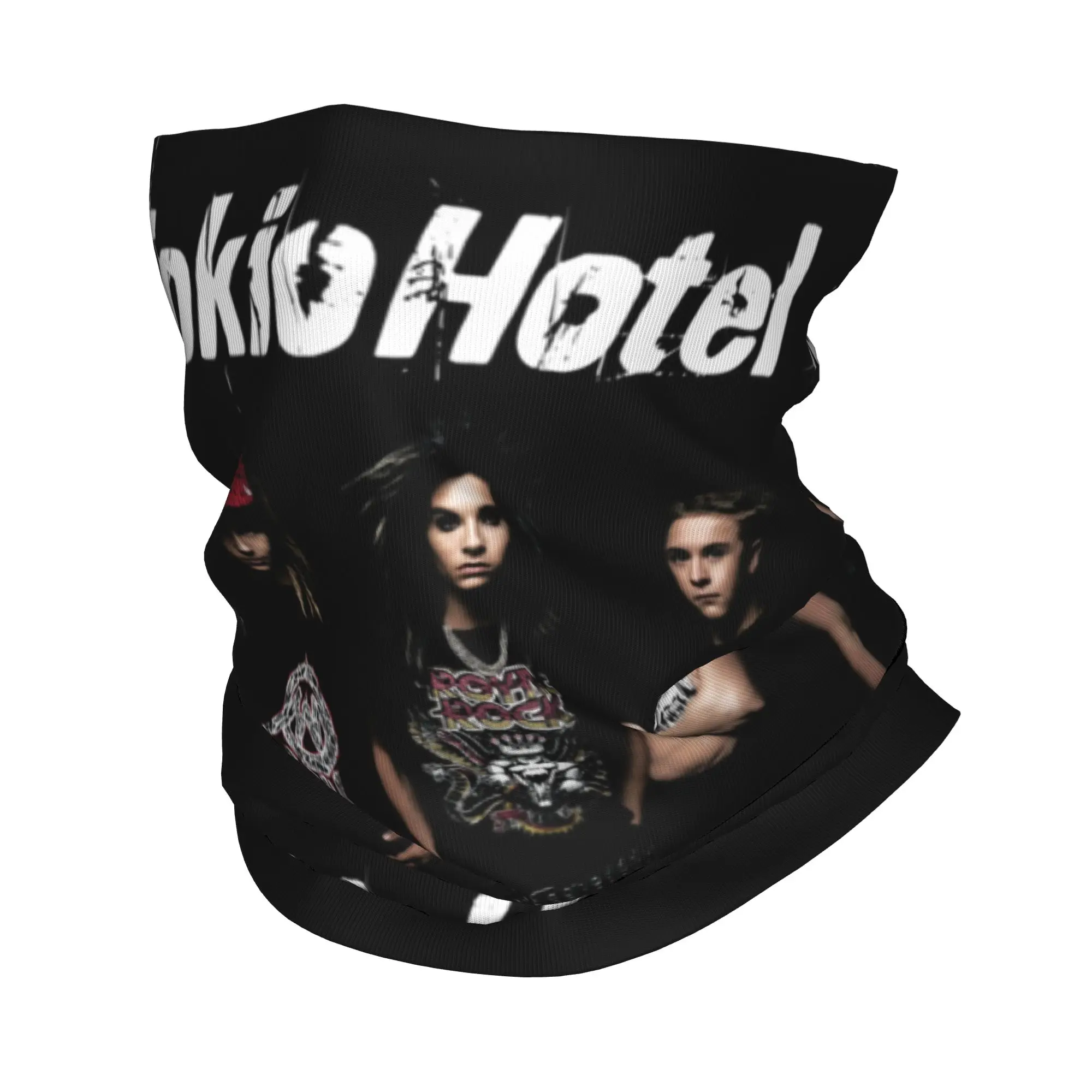 Custom T-Tokios H-Hotels Band Bandana Neck Gaiter Windproof Face Scarf Cover Women Men Pop Rock Headwear Tube Balaclava
