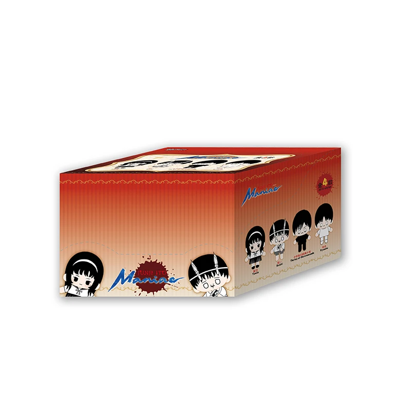 Original Nullset Junji Ito Maniac Mini Doll Serie Plüsch Anhänger Blind Box-4 Stück Tomie Soichi Anime Peripherie Sammlung Geschenk