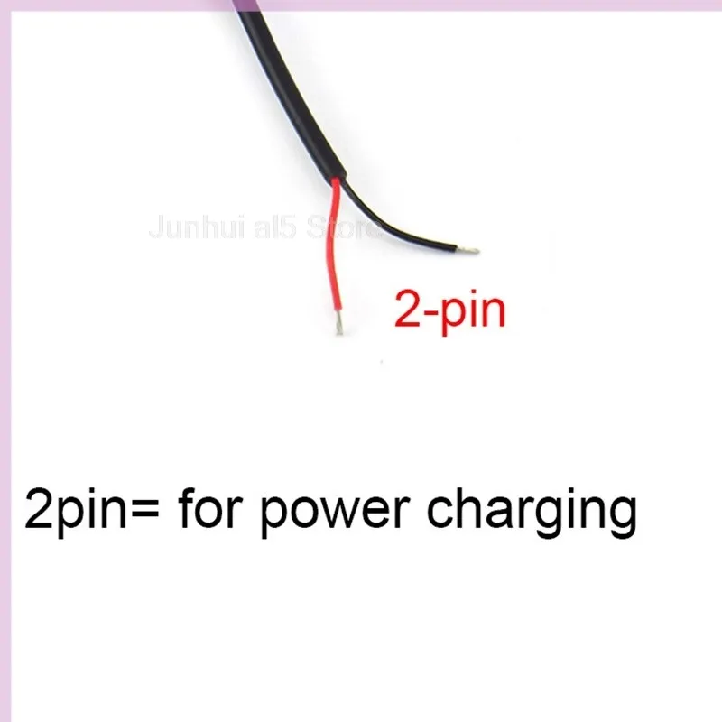 5V USB Power Supply Cable USB 2.0 A Female Male 2 Pin/4 pin Wire Jack Charger Charging Cord Extension DIY Connector B5