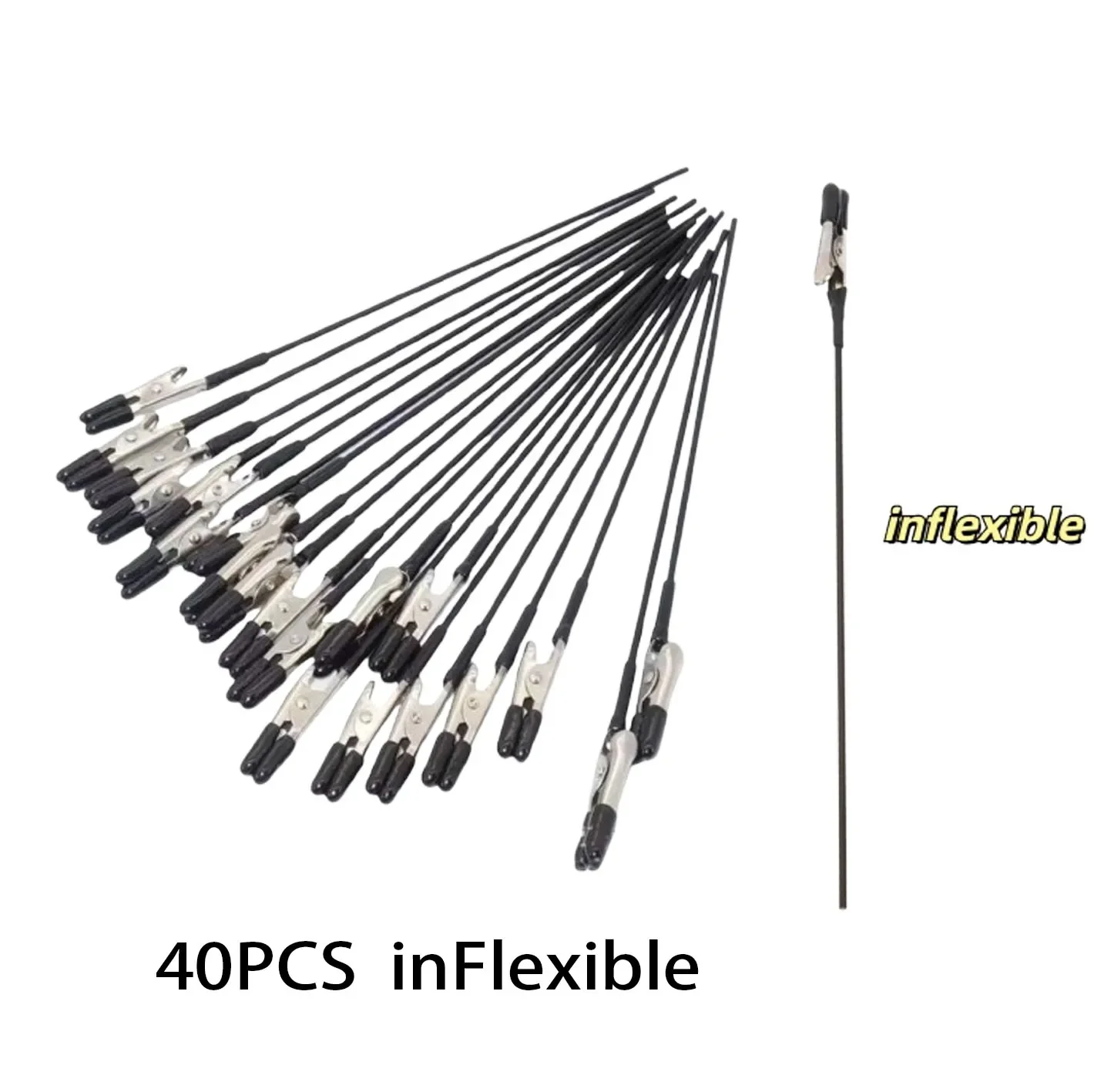 40PCS Alligator Clip Sticks for Gundam Military Model Making Tool Airbrush Spraying Modeling Parts Painting Tool DIY Photo Memo