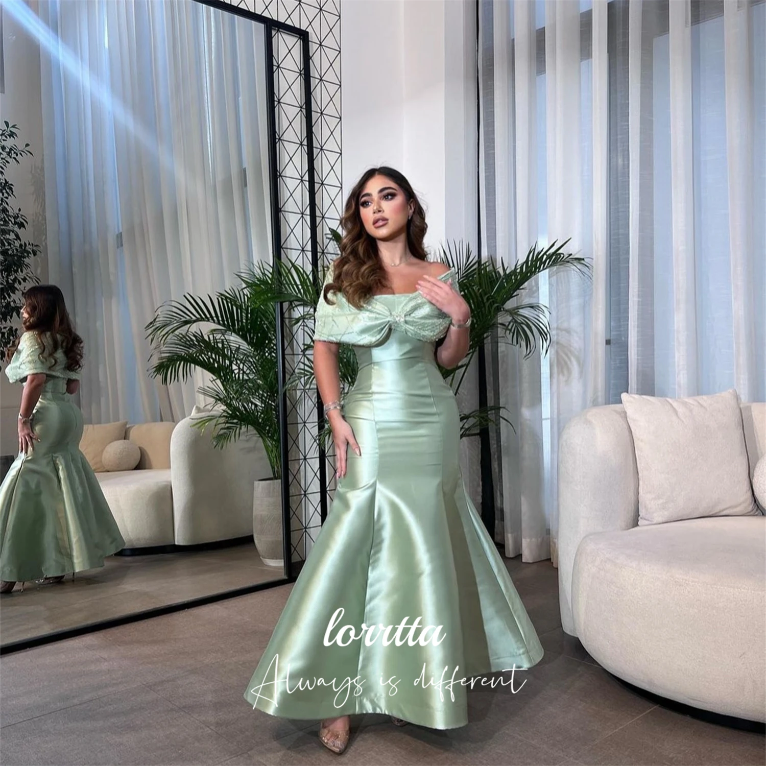 

Lorrtta Customized Party Dress Sharon Happy Evening Dresses 2025 Woman Special Occasion Dress Mermaid Prom Dresses فساتين سهرة