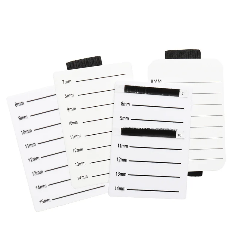 ถาดอะคริลิคสำหรับวางขนตาปลอมแบบเส้น  ที่วางขนตาปลอม  แผ่นรองสำหรับต่อขนตา  อุปกรณ์สำหรับต่อขนตา