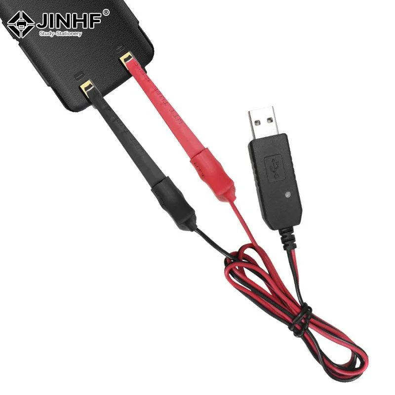 

Универсальный USB-кабель для зарядки для UV-5R UV-82 BF-888S TYT Retevis, двухсторонняя радиостанция с индикаторной лампой, аксессуар для рации, 1 шт.