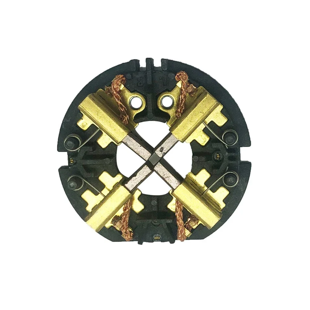 Portaspazzole in carbone per utensili 18V/ 12V 50mm nero per trapano a percussione compatto 2650-20 metallo e carbonio nuovo di zecca