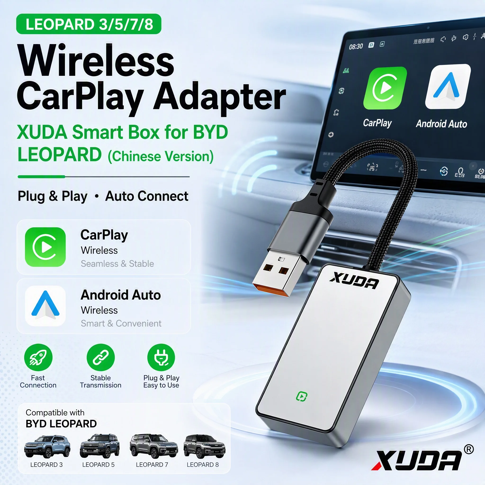 xuda-apple-carplay-android-auto-smart-box-for-byd-leopard-3-5-7-8-wifi-btgoogle-map-spotify-waze-voice-music-spotify-control