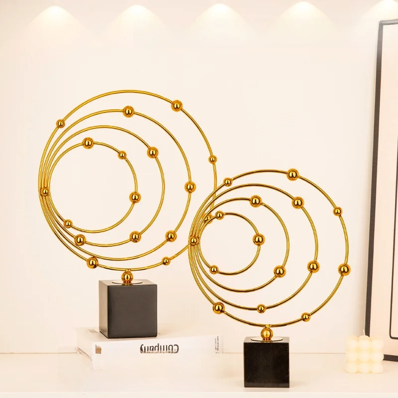 elegant-european-creative-large-size-metal-decorative-crafts-living-room-office-marble-alloy-ornaments-home-decor-accessories