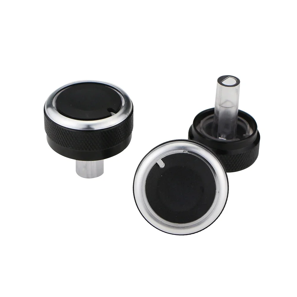 

AC Knob for Mitsubishi Triton 2006 - 2014 3Pcs Aluminum Alloy Car Air Conditioning Knob Heat Control Switch Knobs Accessories