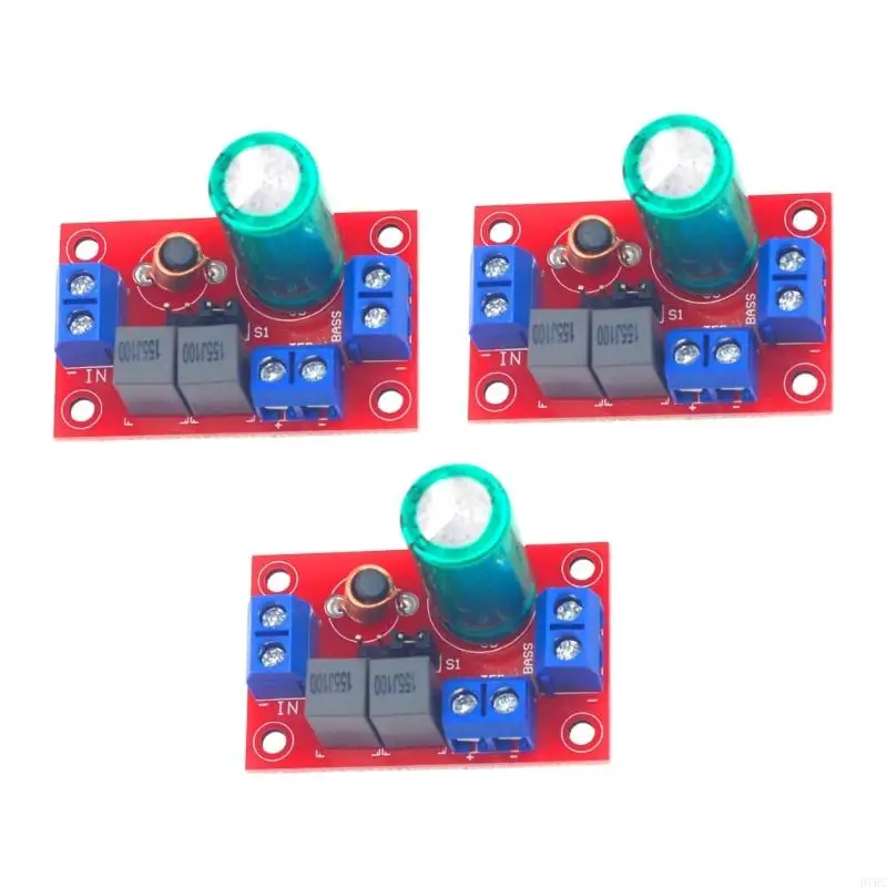 H7BC Adjustable 2Way HIFI Crossover Audios Speaker Divider Bass Treble Frequency Divider for High Clear Sound Reproduction