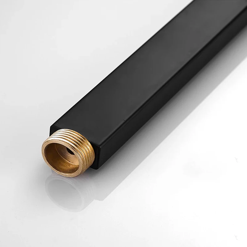 20/30/40/50cm Square Extension Tube G3/4 For Bathroom Shower Faucet General Interface Extension Tubes Extra Extend Pipe