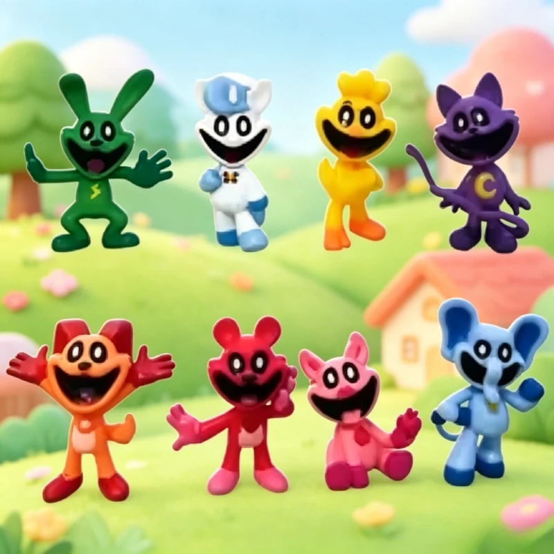 Figuras de Anime Catnap Dogday, Muñeco de PVC, Personaje de Dibujos Animados, Adorno de Escritorio, Juguete para Niños, Regalo de Cumpleaños