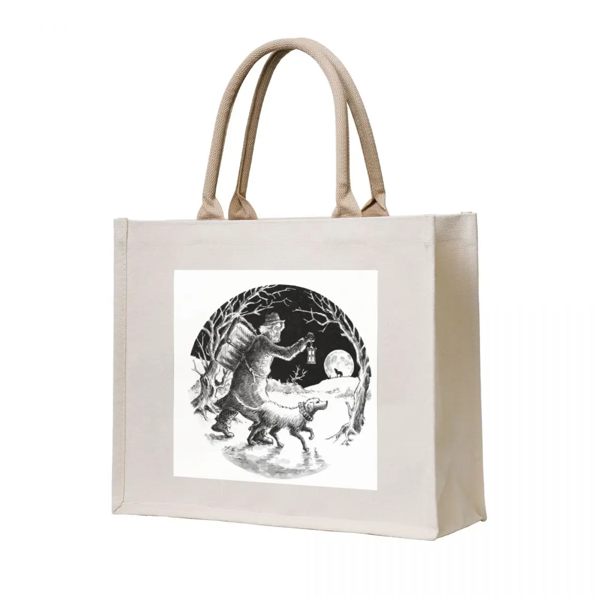 

Where shall the 'nighted Showman go Tote Bag tote bag men tote bag screen eco pack cloth woman