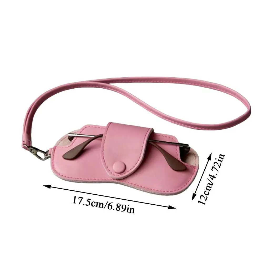 Fashion Leather Soft Sunglasses Case For Men Luxury Glasses Box Portable Hanging Glasses Case Cover Bag Eyeglasses Accessories image 6