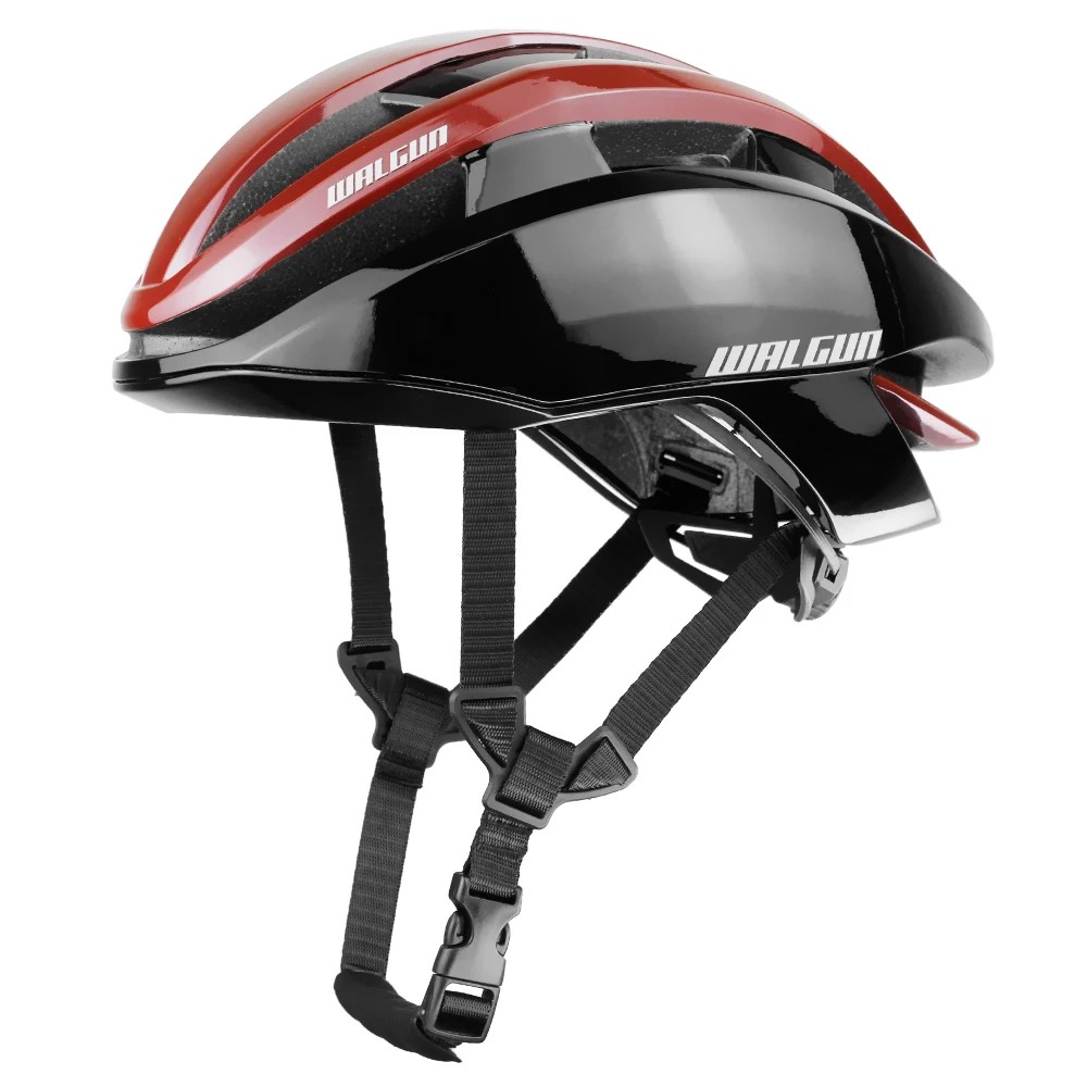 WALGUN Herren Damen Aero Fahrradhelm M L Bequemer Rennradhelm Aerodynamisches Design Ultraleichte Fahrradhelme Casco