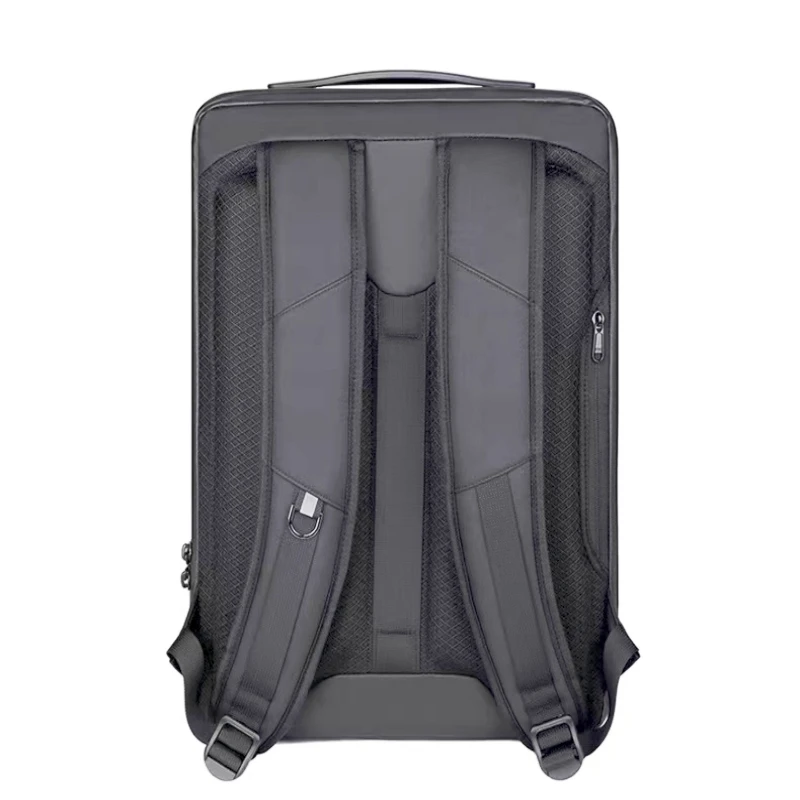 ABS+PC Hard-shell Men\'s Shoulder Bag Business Travel Electric Backpack Flat for a Business Trip With Password Lock