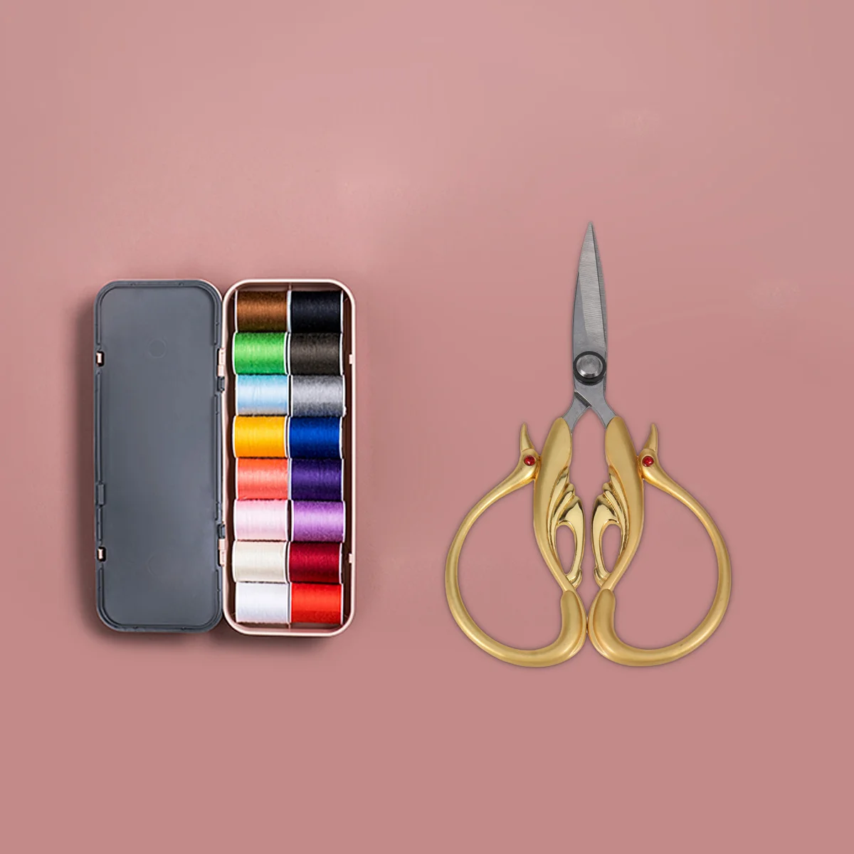 

Vintage Stainless Steel Swan Scissor Small Size for Sewing Craft Art Work Embroidery Needlework Cross-Stitch High Efficiency