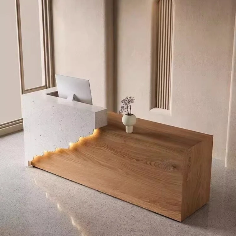 Creative Special reception desk Professional Design Modern reception desk Comfort practical bancone per negozio office furniture