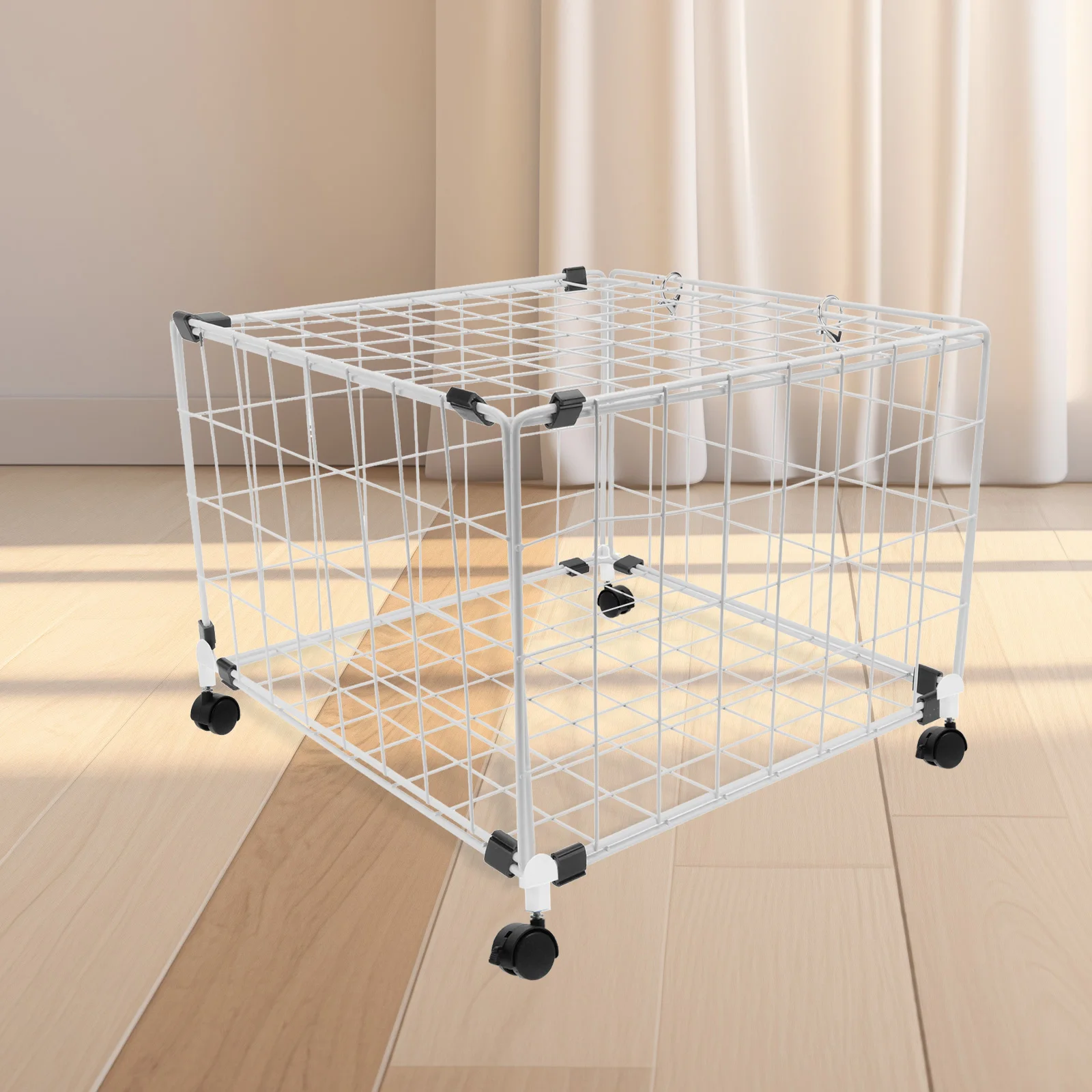 

4 Pcs Cat Cage Wheels Accessories Pet Kennel Replacement niture Rollers Dog Casters Easy Assembly Secure Design Comfortable