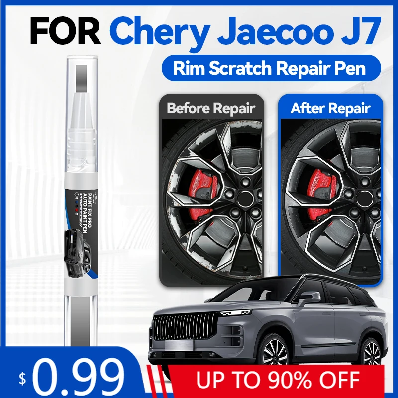 

Карандаш-корректор для колесных дисков Chery Jaecoo J7 2023-2025 S8, средство для ремонта царапин, аксессуары для авто, черный