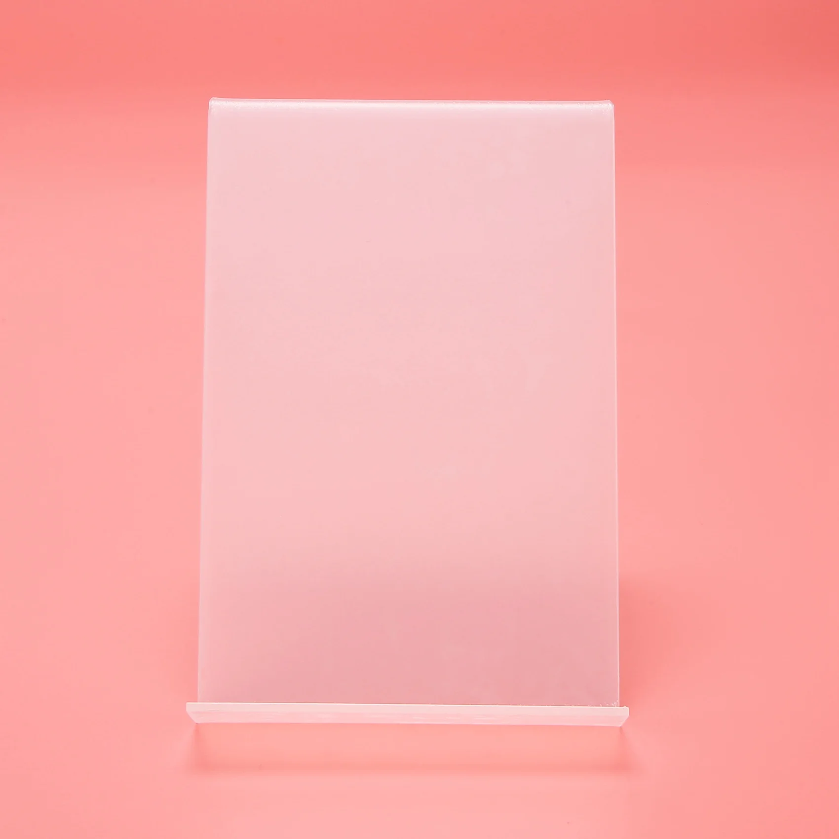 

Y42A-Acrylic Book Stand With Ledge,Transparent Acrylic Display Easel, Clear Tablet Holder For Books,Notebooks,Artworks